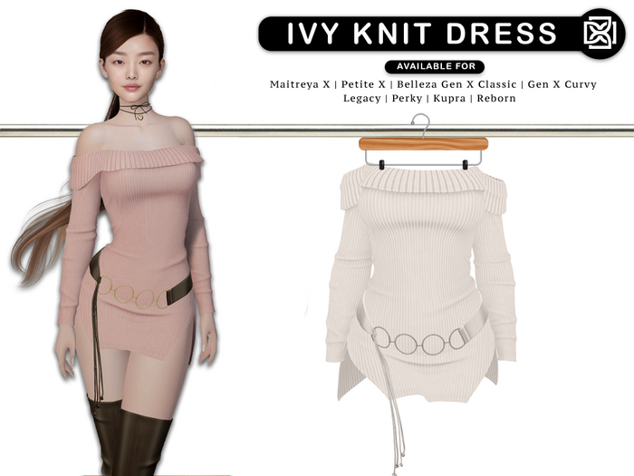 Addams - Ivy Knit Dress #02