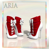 Red White Christmas Adela Shoes Kupra