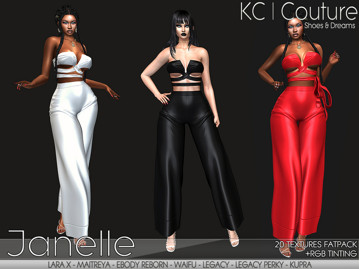 -KC- JANELLE SET / 20 TEXTURES FATPACK