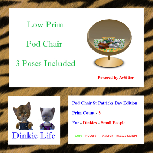 ( DL ) Pod Chair St Pats