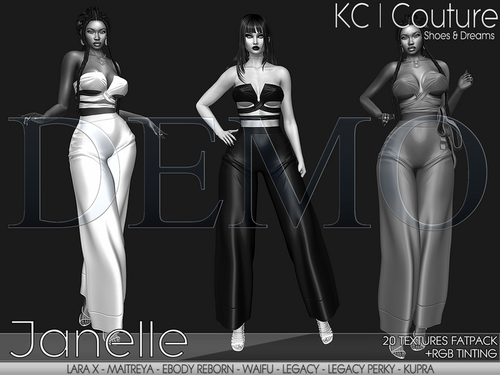 *DEMO* -KC- JANELLE SET / 20 TEXTURES FATPACK