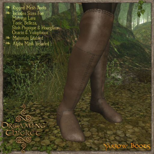 Dreaming Thicket - Yarrow Boots - Chestnut