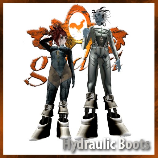 gilded: Hydraulic Boots