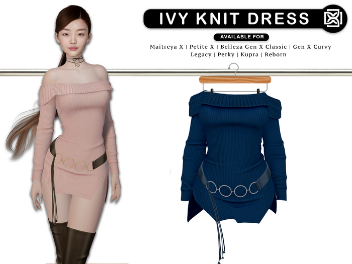 Addams - Ivy Knit Dress #25