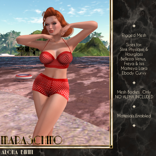 Maraschino - Aloha Bikini - Cherry