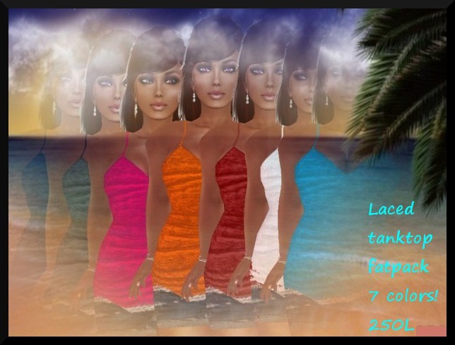 Laced Tanks Fatpack 7 colors