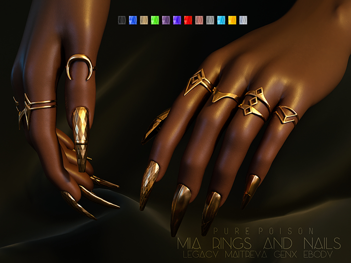 Pure Poison - Mia Rings and Nails - Unpack
