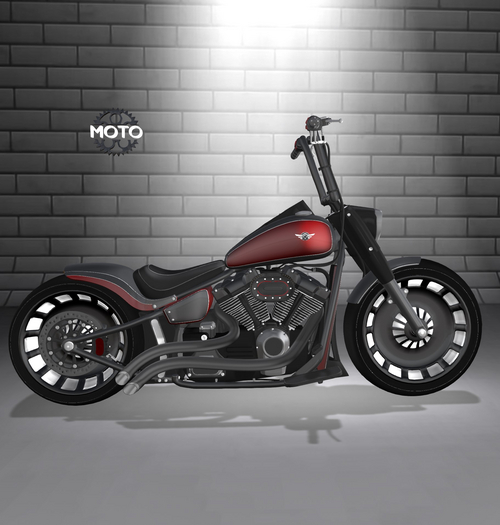 MOTO HA-0252 Motorcycle