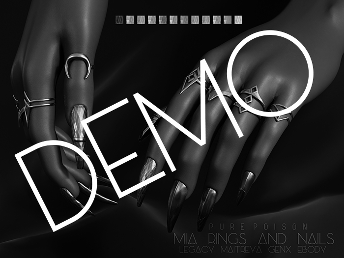 DEMO - Pure Poison - Mia Rings and Nails - Unpack