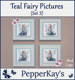 [PK] Teal Fairy Pictures - (Set 3)