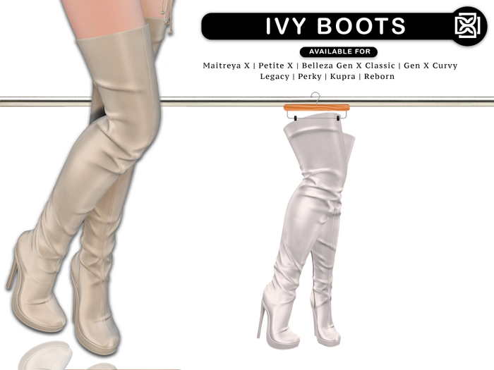 Addams - Ivy Long Boots #01