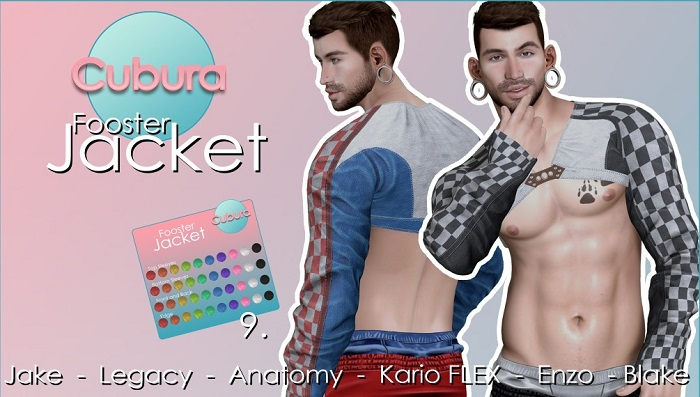 9.Cubura Fooster Jacket BLACK RARE-Legacy