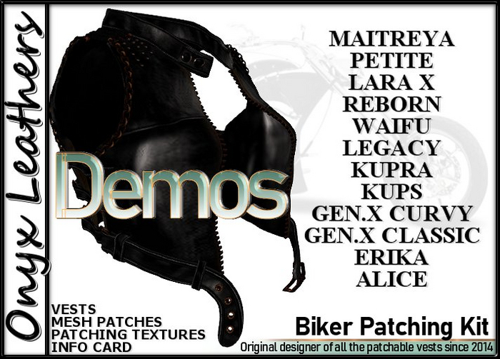 Demos for Rusted Patching kit - Vests V3