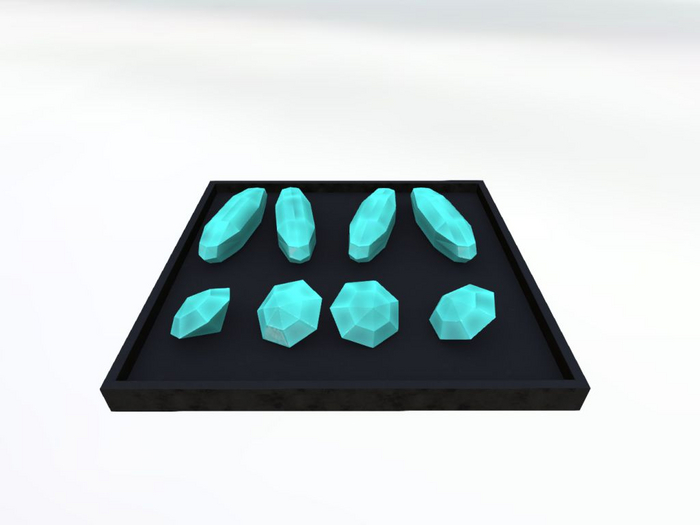 DFS Cut Crystal Tray