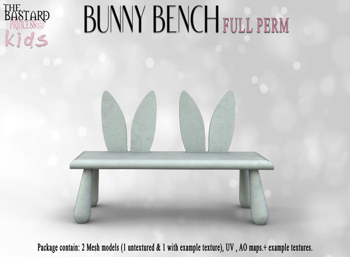The Bastard Princess - Bunny Bench Kids Full Perm
