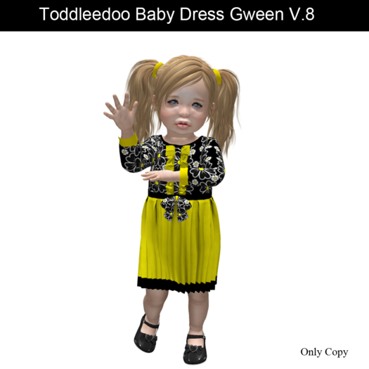Toddleedoo Baby Dress Gween V.8