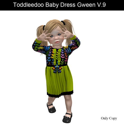 Toddleedoo Baby Dress Gween V.9