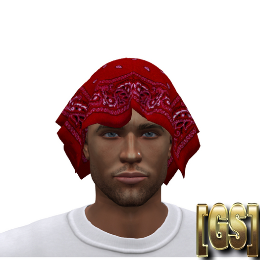 [GS] Bandana over head Red