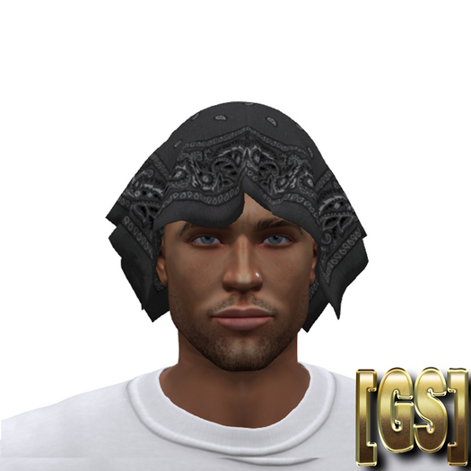 [GS] Bandana over head Grey