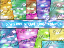 FULL PERM 11 Seamless Pastel Glitter Spot Textures