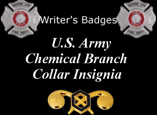US Army Chemical Branch Collar Insignia