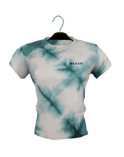 GREEN BARBS T SHIRT