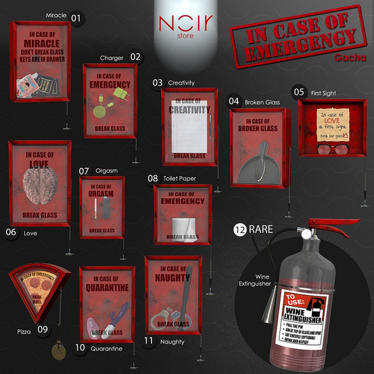 :::NOIR::: In Case of Emergency - RARE