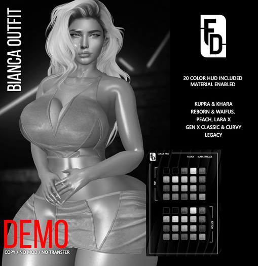 -FD- Bianca Outfit DEMO