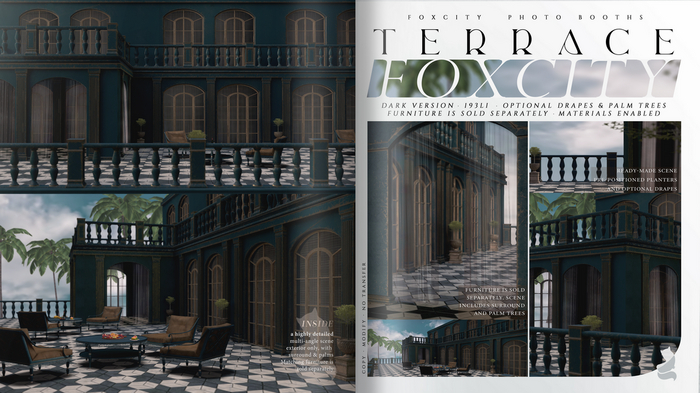 FOXCITY. Photo Booth - Terrace (Dark)