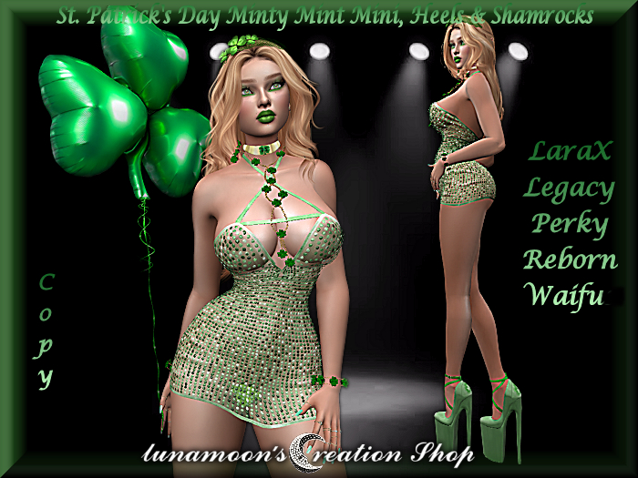 DEMO-ST. PATRICK'S DAY MINTI MINI & HEELS