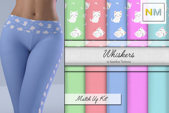 Whiskers Seamless Textures NM