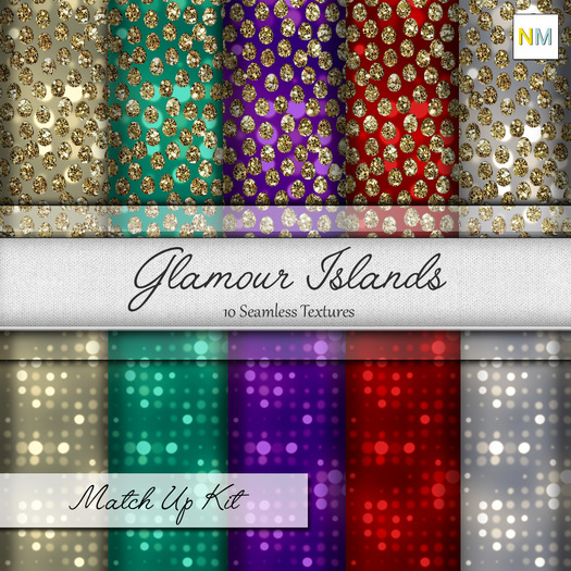 Glamour Islands Seamless Textures NM
