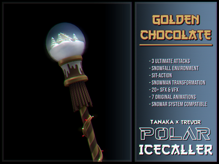 [TANAKA x TREVOR] - POLAR ICECALLER - (GOLDEN CHOCOLATE)
