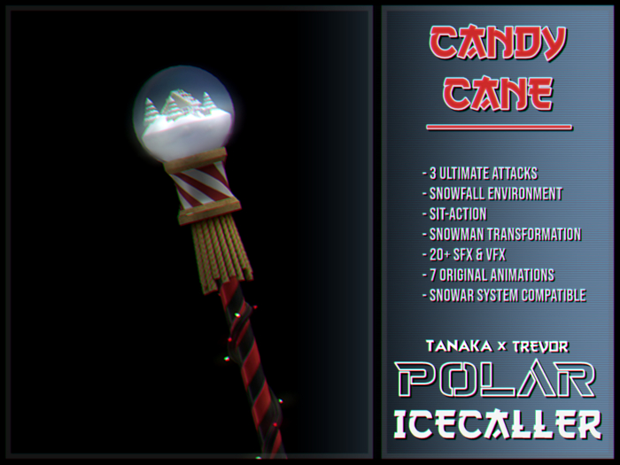 [TANAKA x TREVOR] - POLAR ICECALLER - (CANDY CANE)