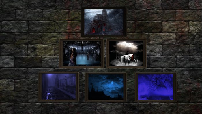 Vampire Framed Picture Set 1 (Boxed)