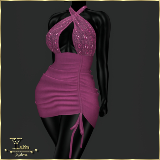 Yalin Fashion JANA Berry NECKHOLDER & SHOES