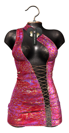 :::FurtaCor:::LORY LEOPARD DRESS::: F8