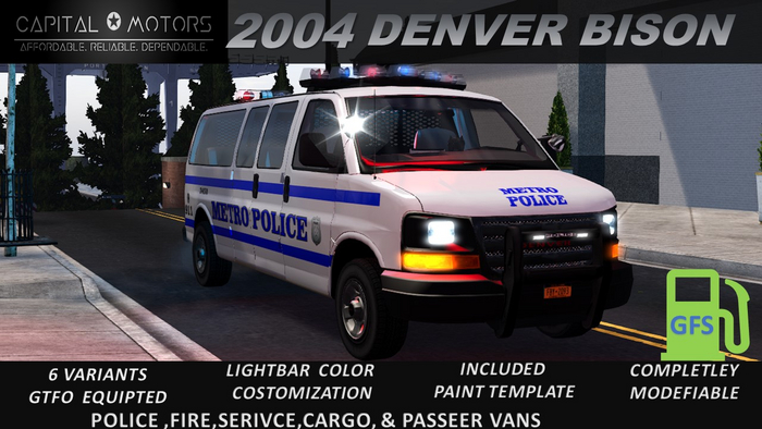 2004 Denver Bison  Van Series  