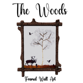 The Woods Framed Art