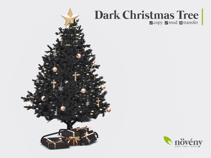 Noveny - Dark Christmas Tree - AddMe