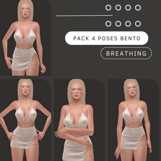 [Pack Poses Ao Bento/Breathing]