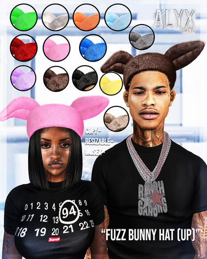 ALYX. Fuzz Bunny Hat *UP* (Fat-Pack)