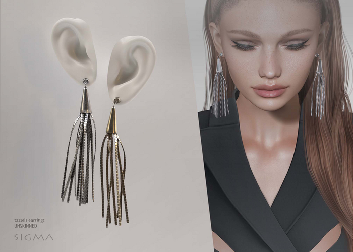 SIGMA Tassels earrings 