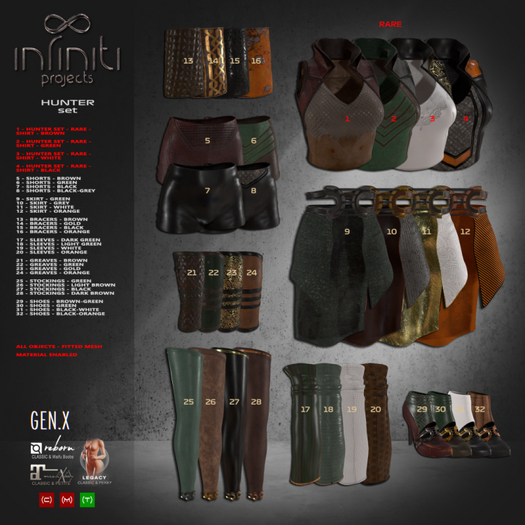 02 RARE Hunter SHIRT Green - IP -