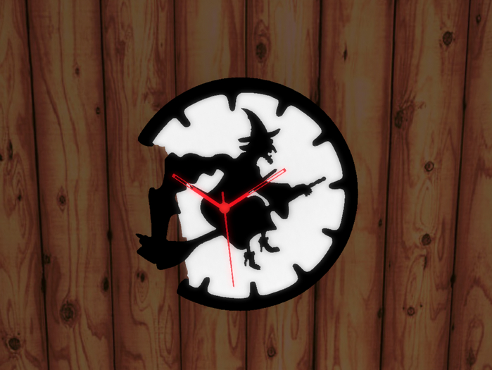 Halloween Wall Clocks