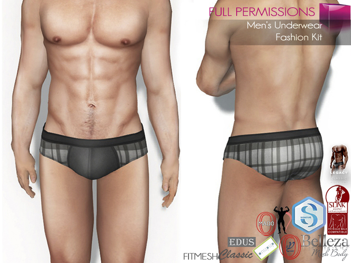 Full Perm Slip Underwear Trunk Shorts Briefs  | Slink Male Belleza Jake Signature Gianni Legacy Male