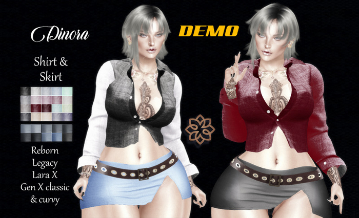 ::FOR YOU:: DINORA OUTFIT (DEMO 5 MIN)
