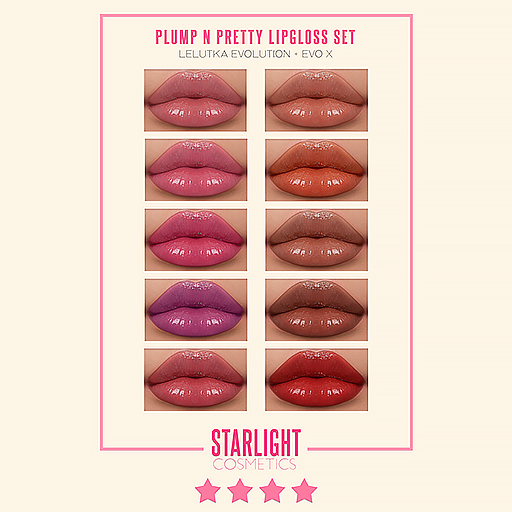 Starlight. - Plump N' Pretty Lipgloss  - [LelEvo/X HD][UNPACK]