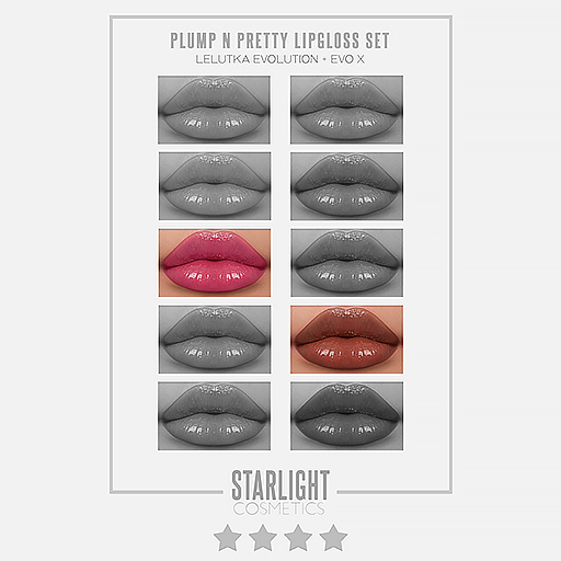 STARLIGHT. - PLUMPED N' PRETTY LIPGLOSS DEMO
