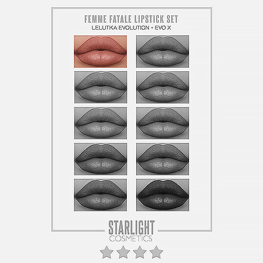 STARLIGHT. - FEMME FATALE LIPSTICK DEMO.